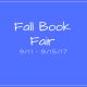 Fall Book Fair